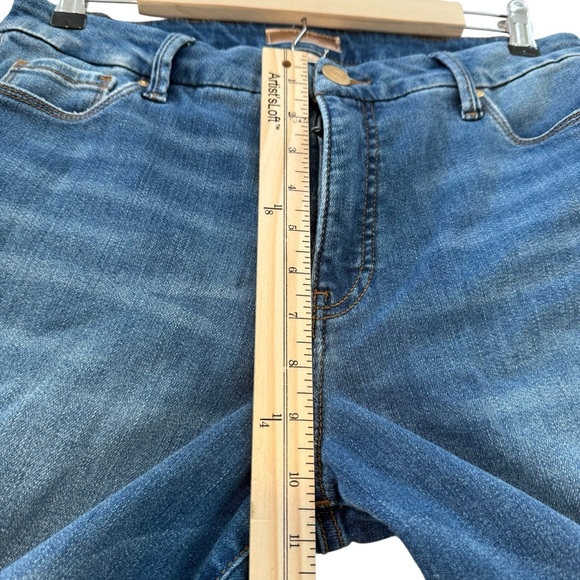 KUT From The Kloth Womens Meg Fab AB Wide Leg High Rise Jeans Size 8 Blue Denim - Picture 4 of 10